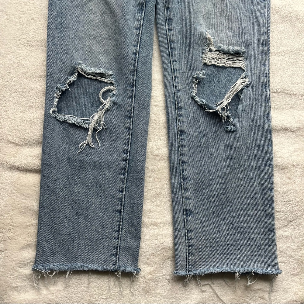 Pacsun High Rise Straight Ripped Jeans - Picture 10 of 15